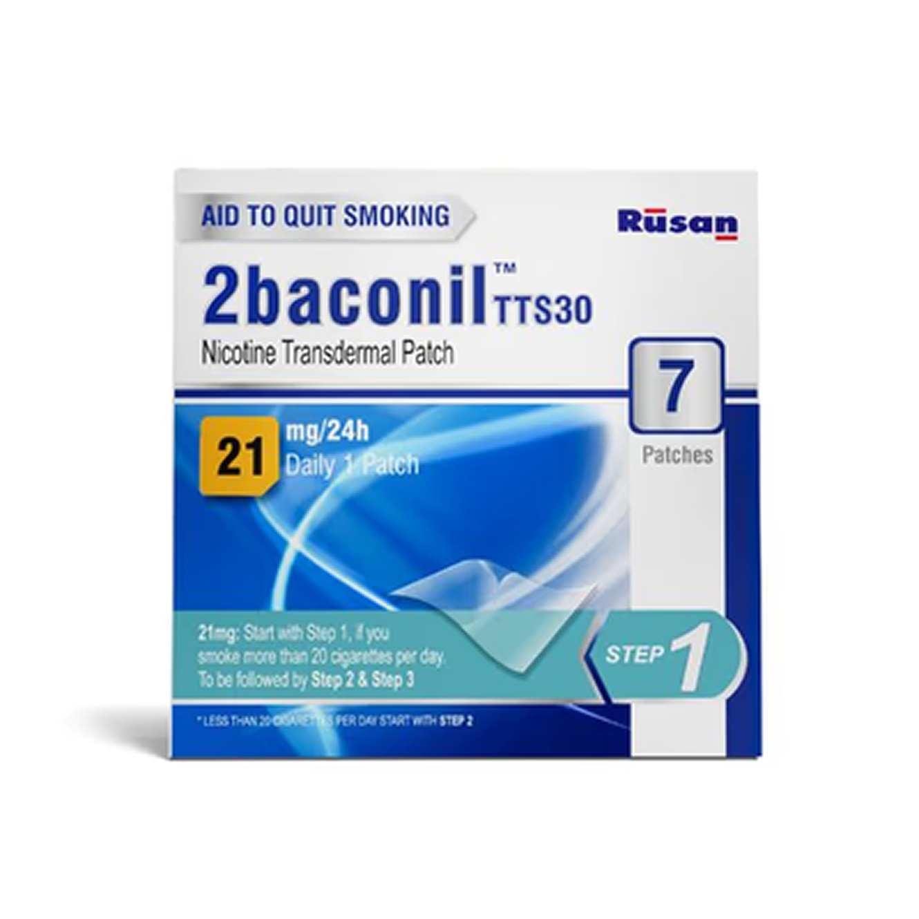 2baconil 4mg Nicotine Gums for Quit Smoking / Toba