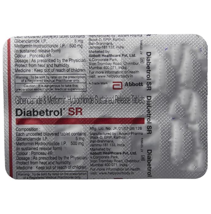 Diabetrol SR Tablet