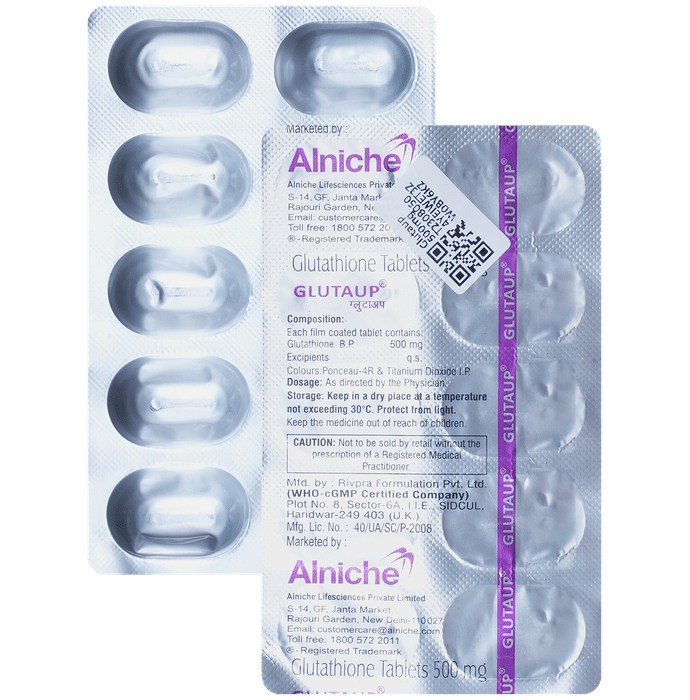 Glutaup 500mg Tablet
