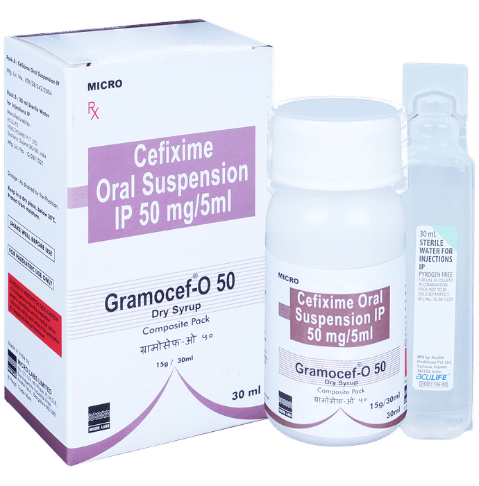 Gramocef-O 50 Dry Syrup