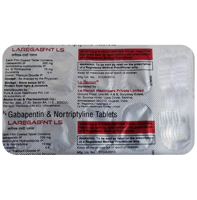 Laregab-NT LS Tablet
