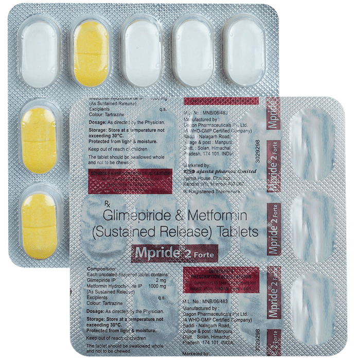 Mpride 2 Forte Tablet SR