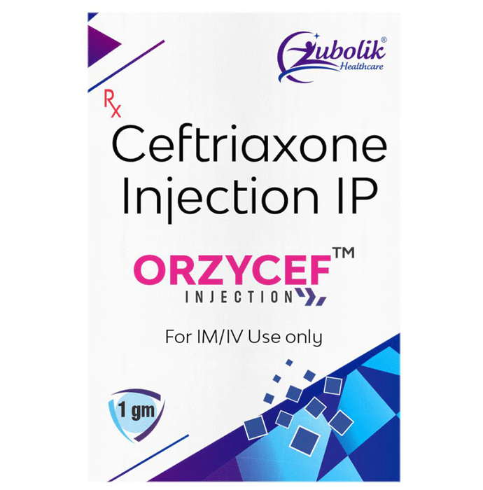 Orzycef 1 gm Injection