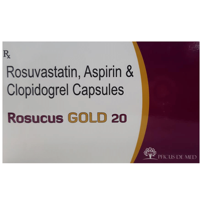 Rosucus Gold 75mg/20mg/75mg Capsule