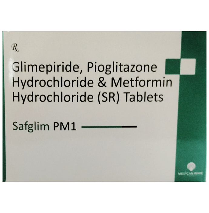 Safglim PM 1 Tablet SR