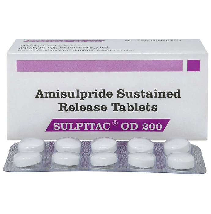Sulpitac OD 200mg Tablet