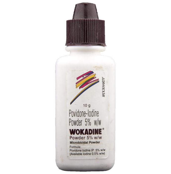 Wokadine 5% Dusting Powder