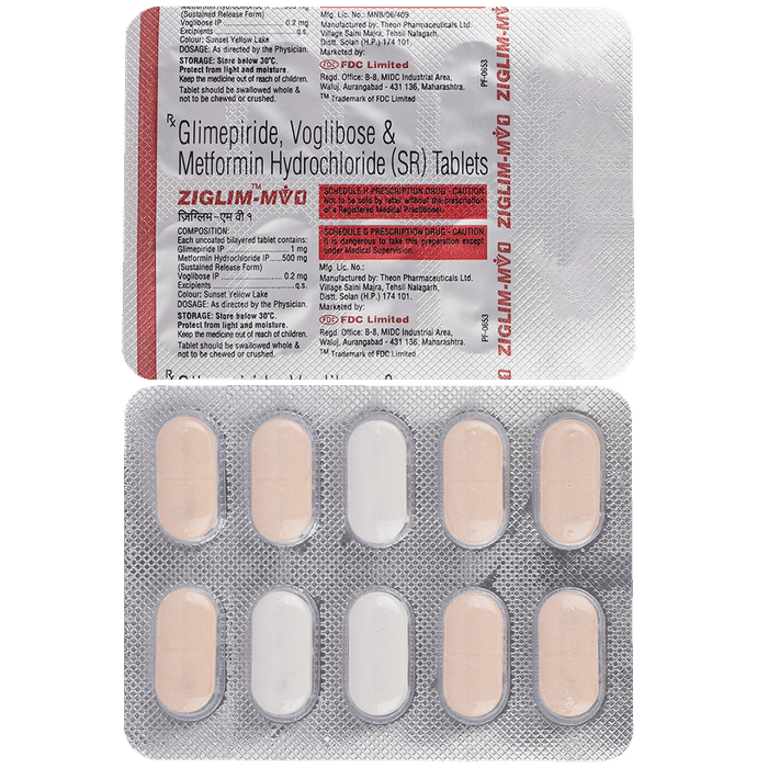 Ziglim-MV 1 Tablet SR